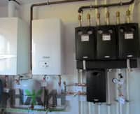 Монтаж системы отопления дома 256 м.кв. в КП «7 Кварталов»