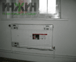 Монтаж радиатора отопления на стену 