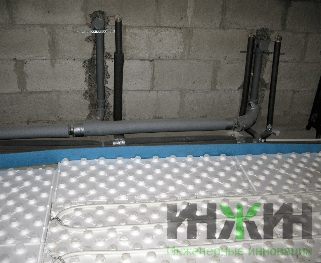 Монтаж труб водопровода и канализации, подводка к сантехническим прибором