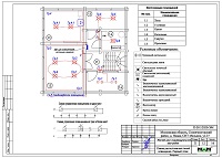 Проект отопления и электрики дома в СНТ "Мельник"