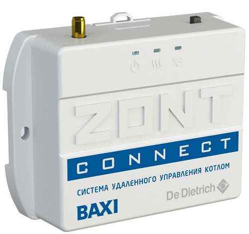 ZONT CONNECT - GSM термостат для газовых котлов BAXI и De Dietrich