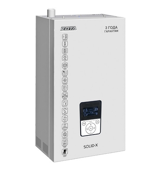 Новые электрические котлы отопления ZOTA c контроллером X-Line