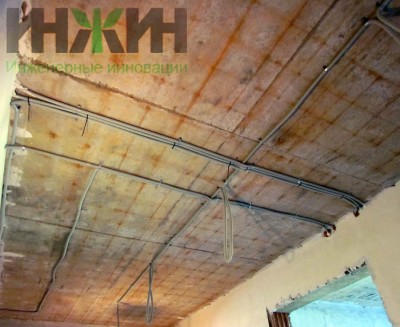 Электропроводка для потолочного освещения, фото 194