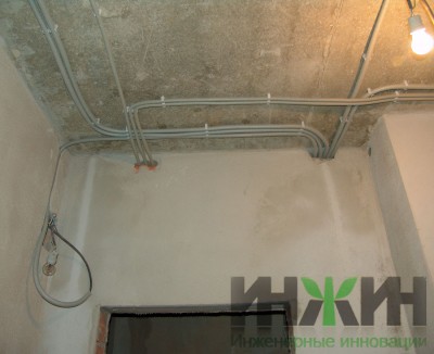 Монтаж электрики в кирпичном доме 494