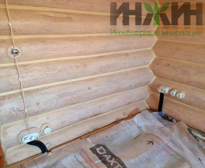 Монтаж электрики в деревянном доме, фото 658