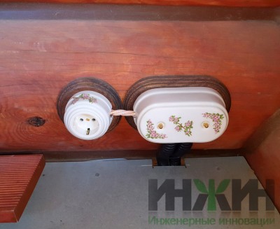 Монтаж электрики в деревянном доме, фото 657