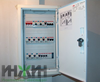 Монтаж электрики в газоблочном доме 525