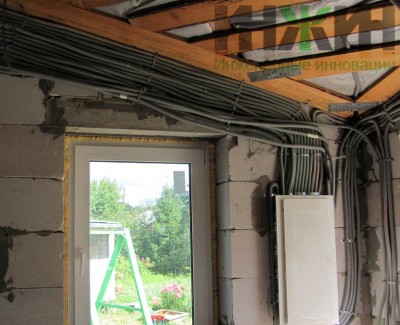 Монтаж электрики, электропроводка 125