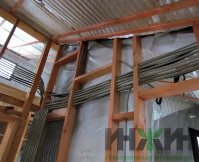 Монтаж электрики в доме из бруса, фото 221