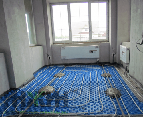 Монтаж отопления и теплого пола 001