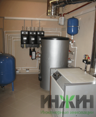 Монтаж котельной дома в Дубровке, фото 033