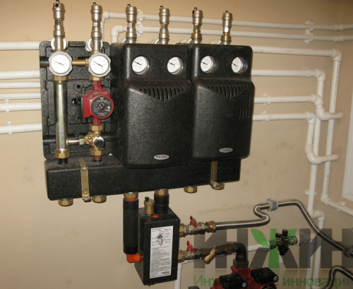 Монтаж насосных групп Meibes в котельной, фото 035