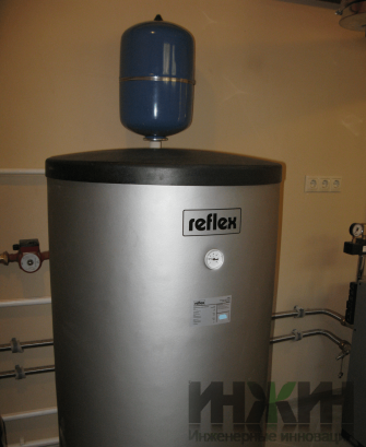 Бойлер Reflex, монтаж в котельной, фото 037