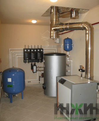 Монтаж современной котельной в доме, фото 038