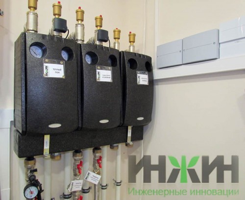 Монтаж коллектора с насосными группами Meibes, фото 176