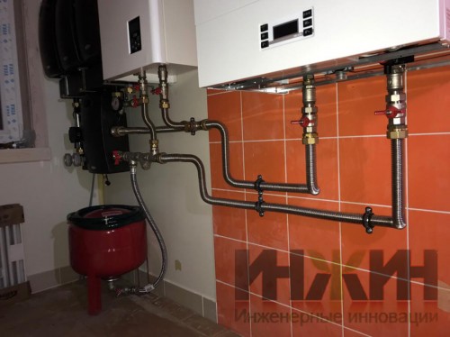 Котельная дома, монтаж, фото 335