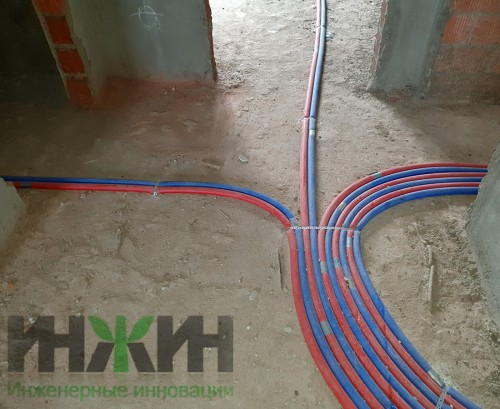 Монтаж отопления в кирпичном доме, фото 910