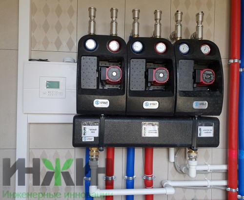 Монтаж котельной загородного дома, фото 447