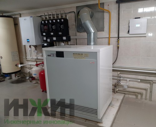 Котельная дома, монтаж, фото 378