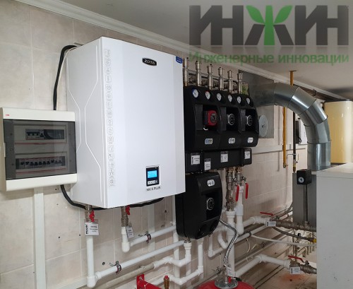 Котельная дома, монтаж, фото 381