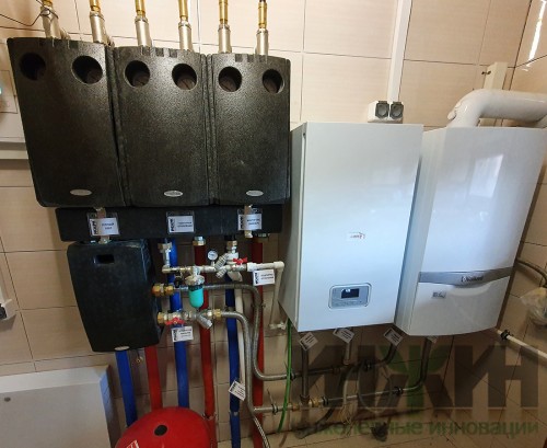 Котельная дома, монтаж, фото 356