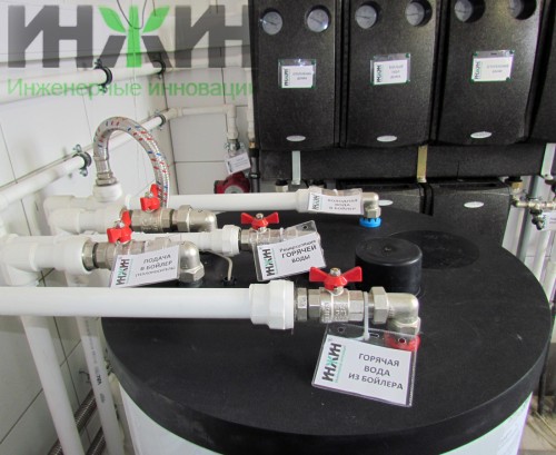 Монтаж котельной дома из бруса, фото 292