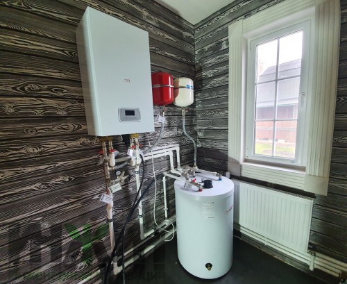 Котельная дома, монтаж, фото 326