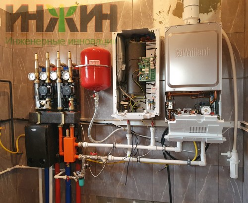 Монтаж котельной загородного дома, фото 432