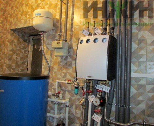 Котельная дома, монтаж, фото 321