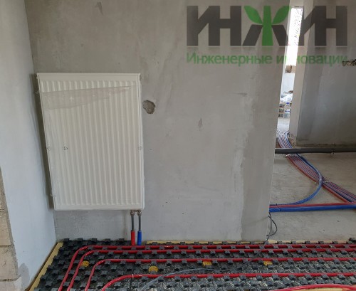 Монтаж отопления в газобетонном доме, фото 832