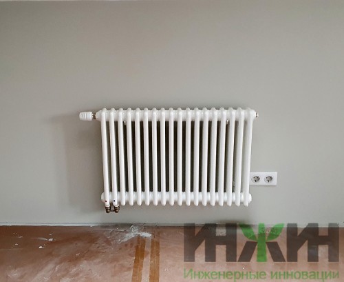 Монтаж отопления в кирпичном доме, фото 862