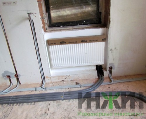 Монтаж отопления в доме из кирпича, фото 751