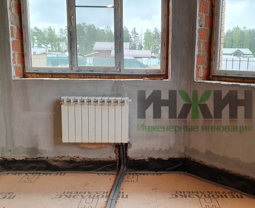 Монтаж отопления в доме из кирпича, фото 767