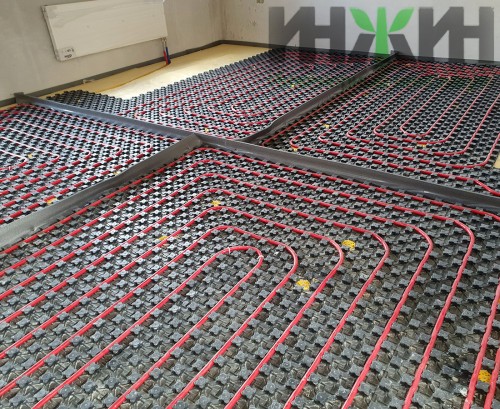 Монтаж отопления в газобетонном доме, фото 835