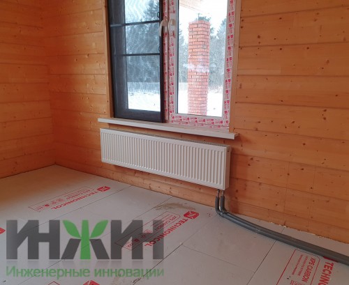 Монтаж отопления в деревянном доме, фото 944