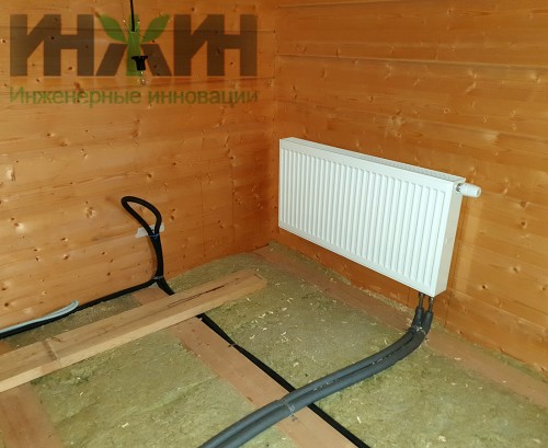 Монтаж отопления в деревянном доме, фото 951