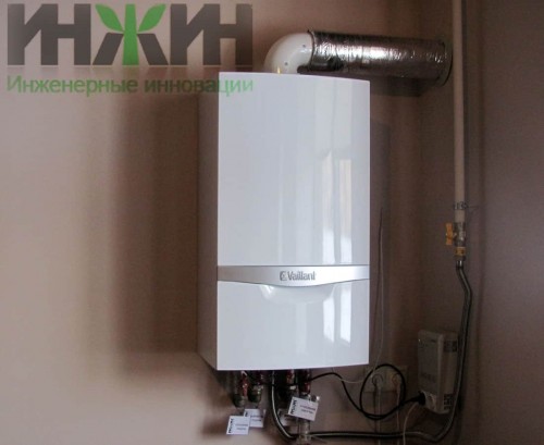 Монтаж настенного газового котла Vaillant, фото 217