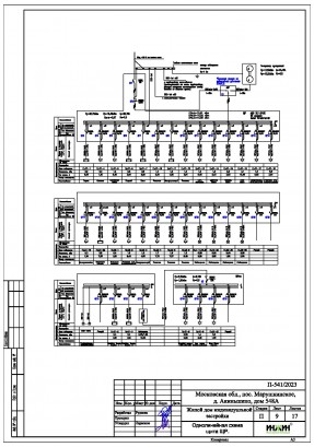 Проект электрики дома пример 915