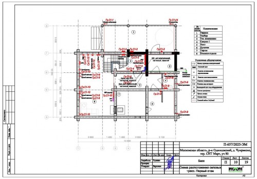 Проект электрики дома пример 1177