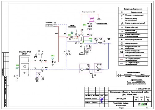 Проект отопления частного дома 1295