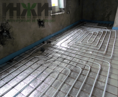 Монтаж отопления и теплого пола в доме, фото 151