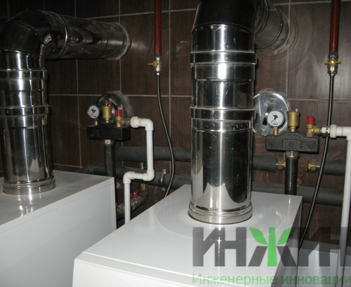 Монтаж двух газовых котлов Beretta, фото 116