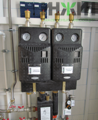 Монтаж коллектора Meibes в котельной, фото 122