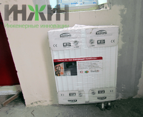 Монтаж радиатора отопления в частном доме, фото 196