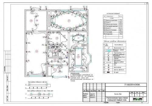Пример проекта электрики 167