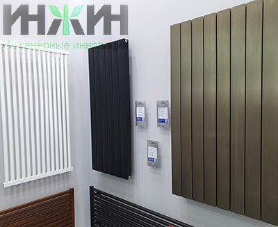 Дизайнерские радиаторы отопления FUSION (г. Новосибирск) с секциями из прямоугольного профиля