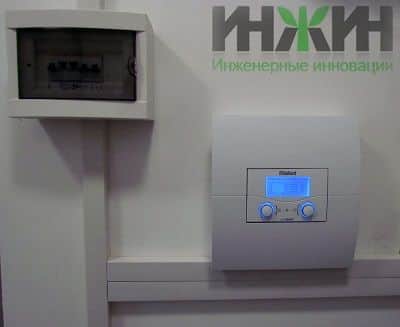 Монтаж блока погодозависимой автоматики котельной цена 9 500 руб.