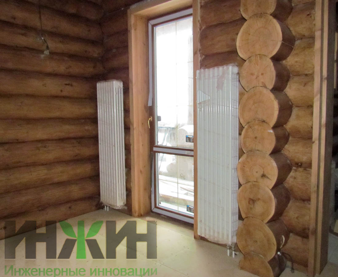 Отопление в деревянном доме, радиаторы Zehnder