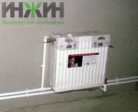 Монтаж радиатора отопления с боковым подключением
