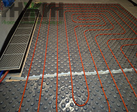 Отопление дома, монтаж встроенных в пол конвекторов Varmann в частном доме в КП "Березовый парк 4"